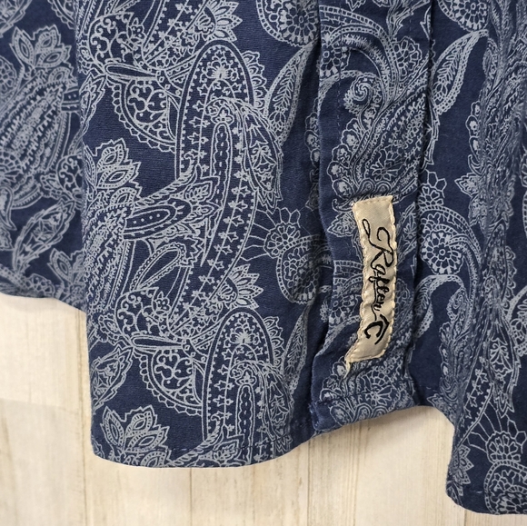 RAFTER C Pro Flex 45 Paisley Pearl Snap Western Shirt XL Cowboy - Picture 4 of 8